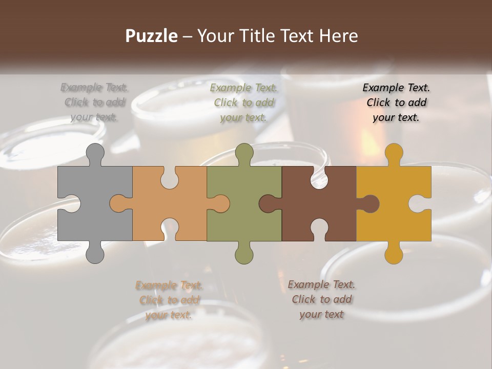 Wave Beach Retired PowerPoint Template