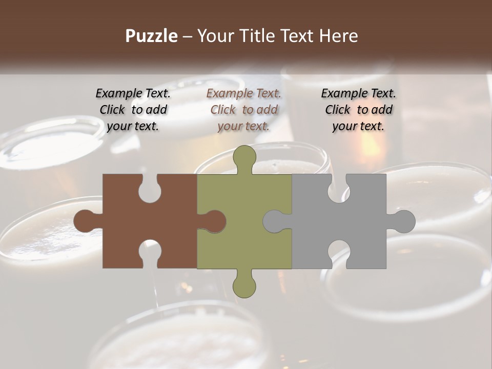 Wave Beach Retired PowerPoint Template