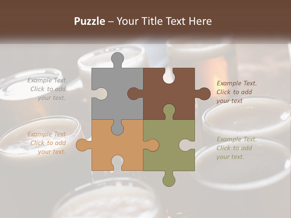 Wave Beach Retired PowerPoint Template