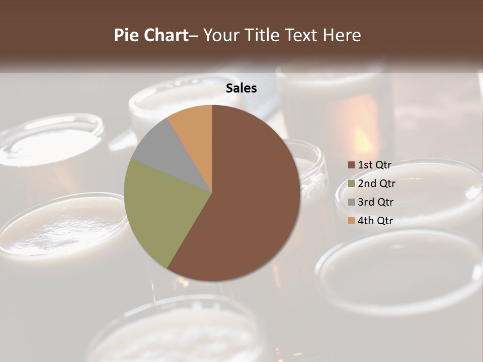 Wave Beach Retired PowerPoint Template