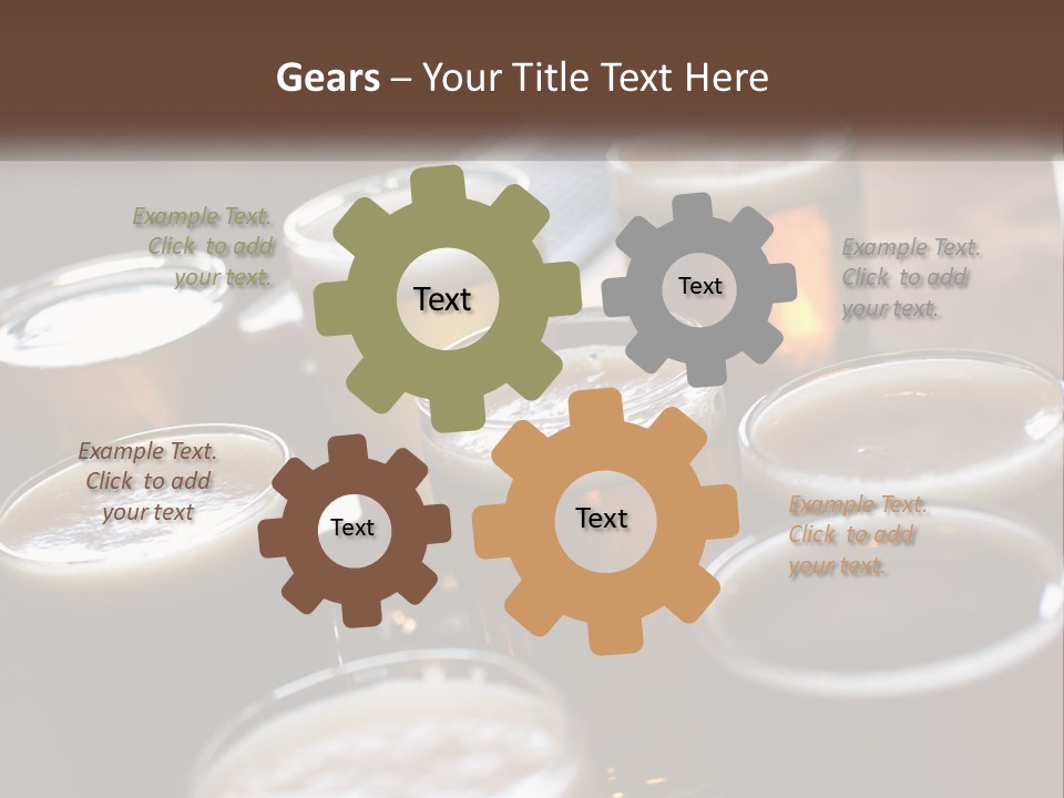 Wave Beach Retired PowerPoint Template