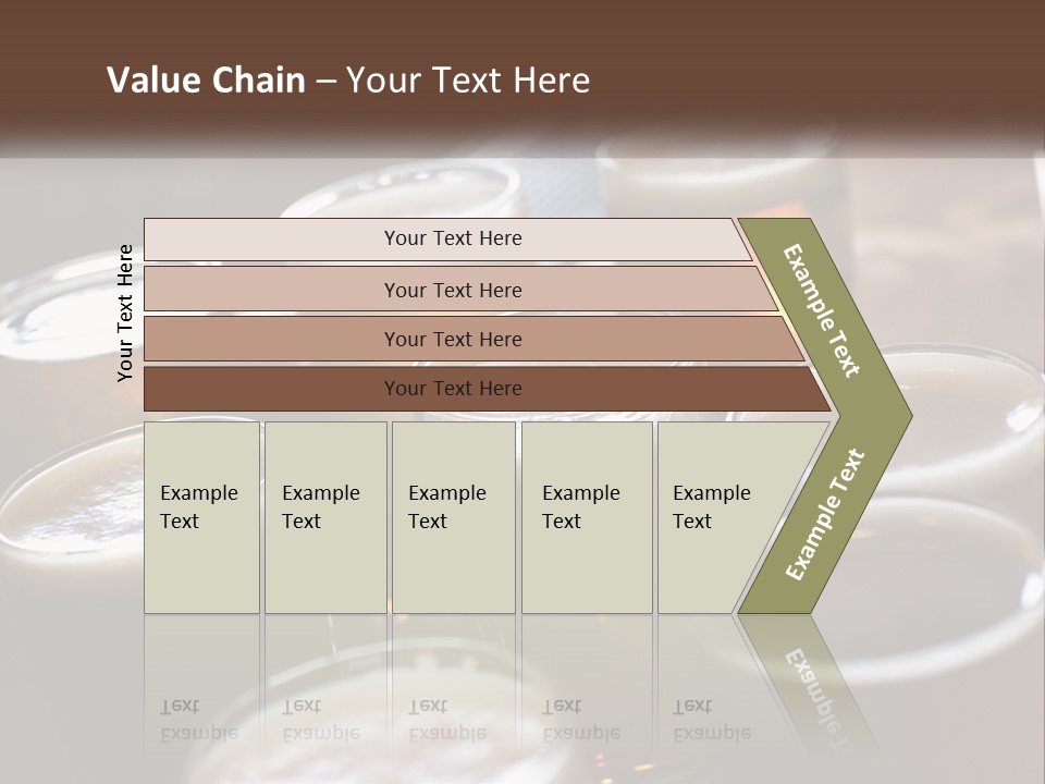 Wave Beach Retired PowerPoint Template
