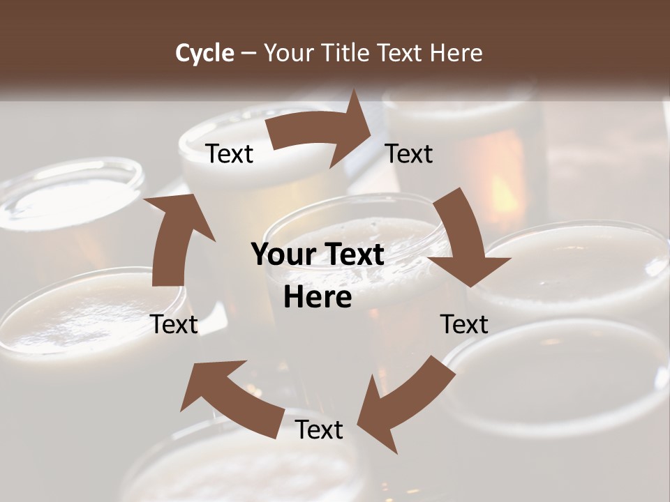 Wave Beach Retired PowerPoint Template