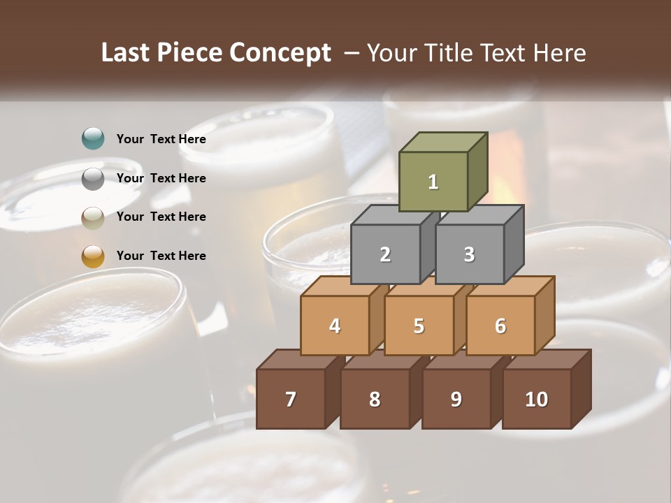Wave Beach Retired PowerPoint Template