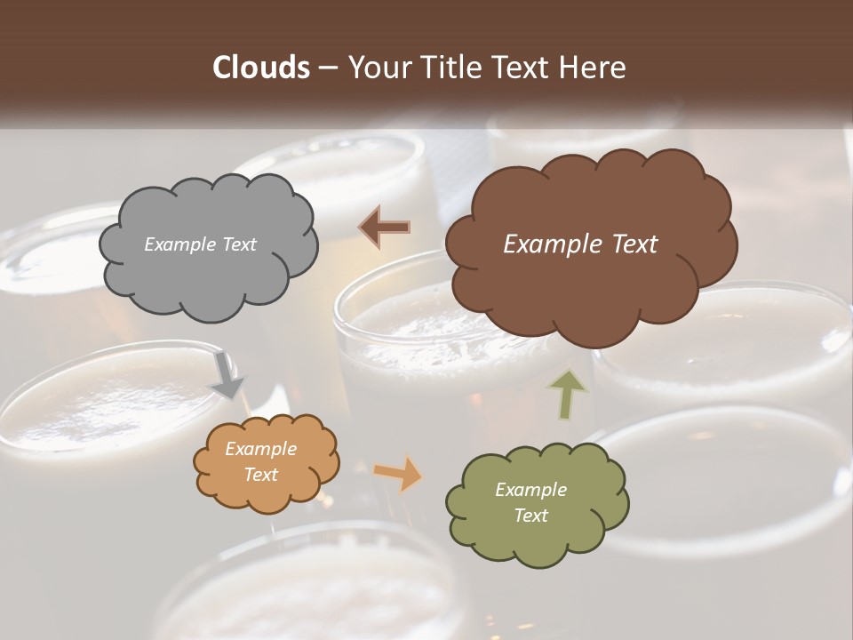 Wave Beach Retired PowerPoint Template