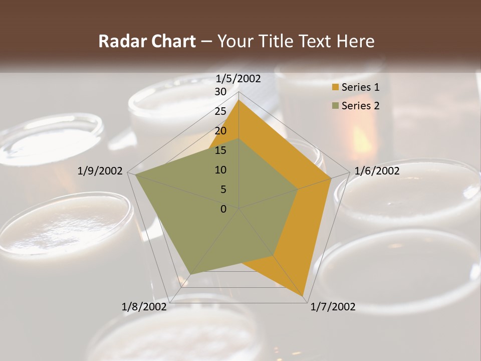 Wave Beach Retired PowerPoint Template