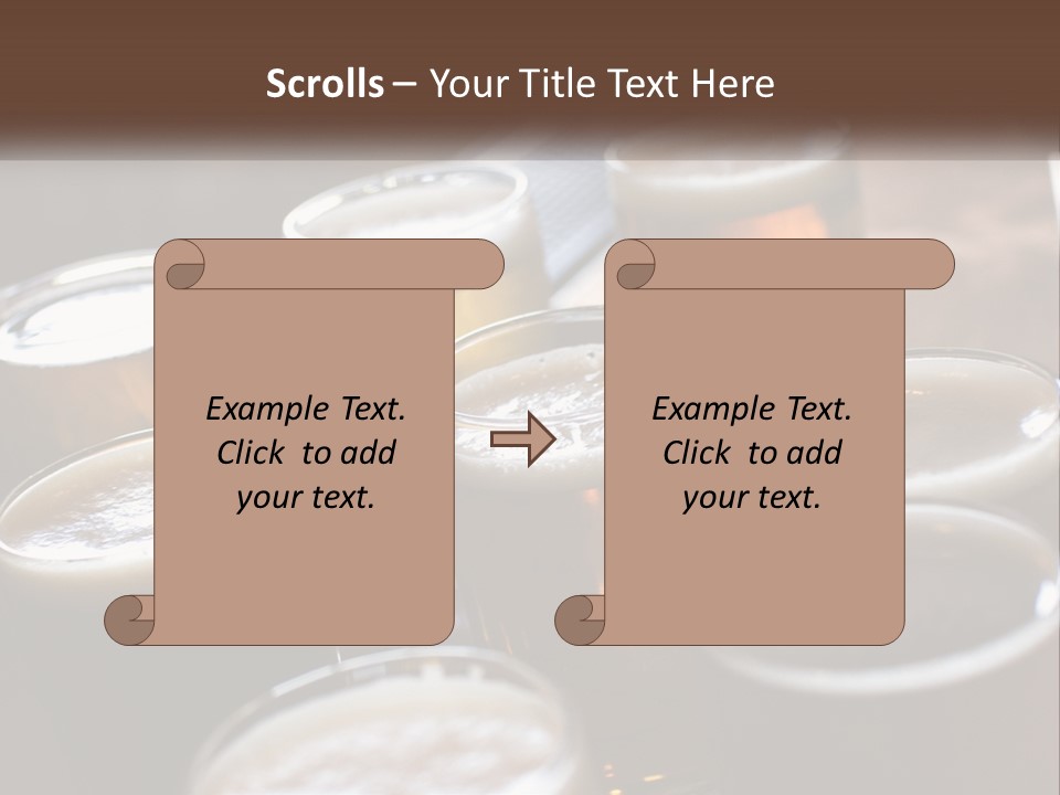 Wave Beach Retired PowerPoint Template