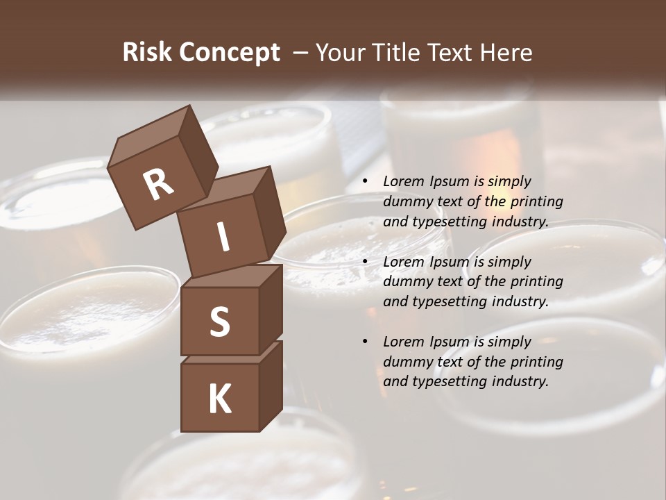 Wave Beach Retired PowerPoint Template