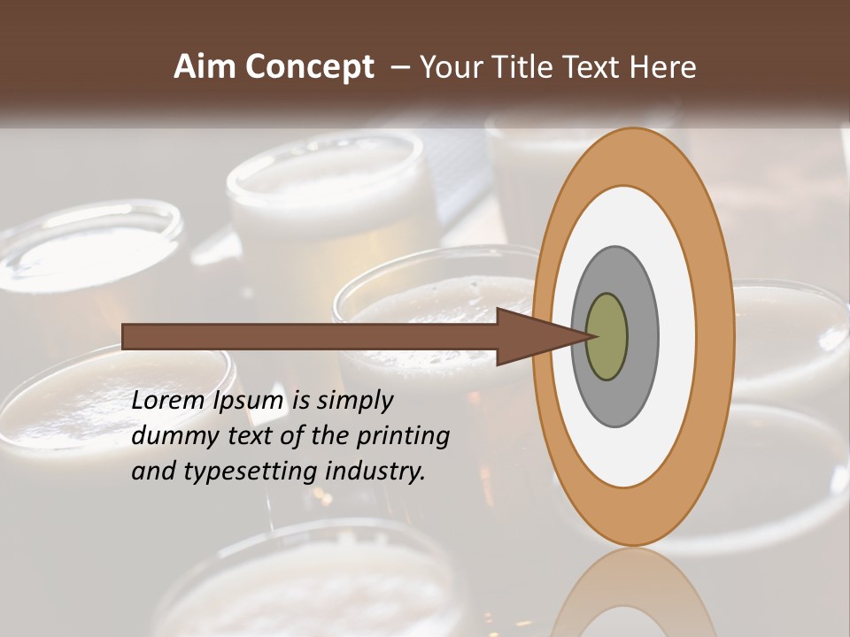 Wave Beach Retired PowerPoint Template