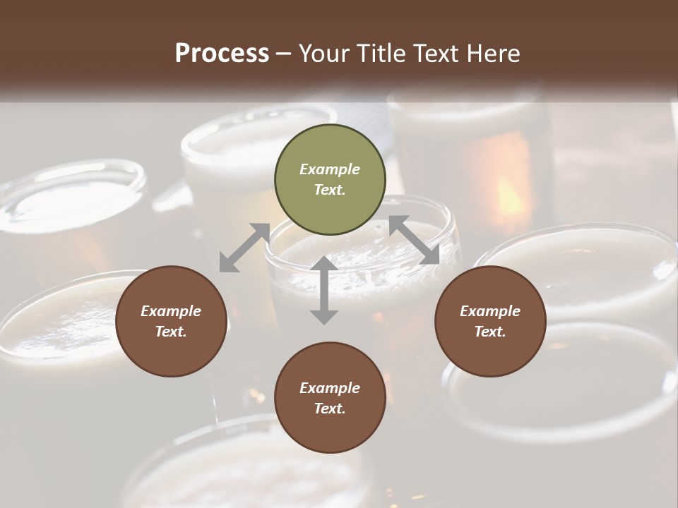 Wave Beach Retired PowerPoint Template