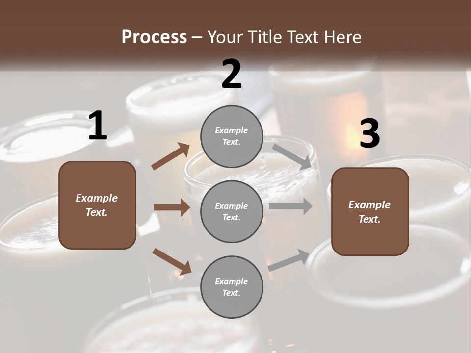 Wave Beach Retired PowerPoint Template