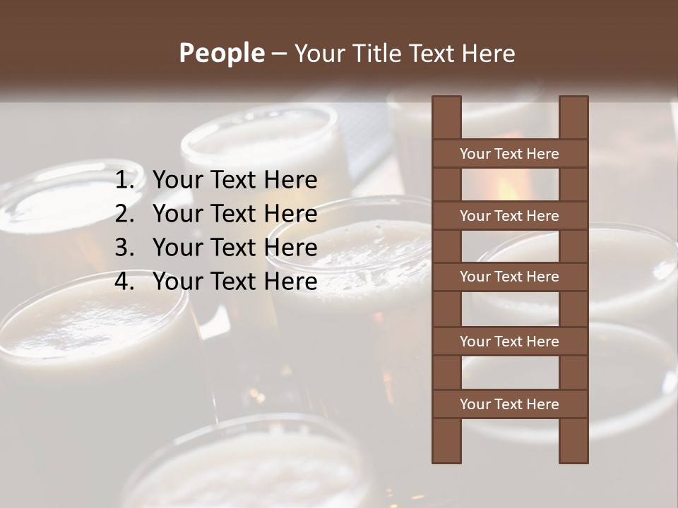 Wave Beach Retired PowerPoint Template