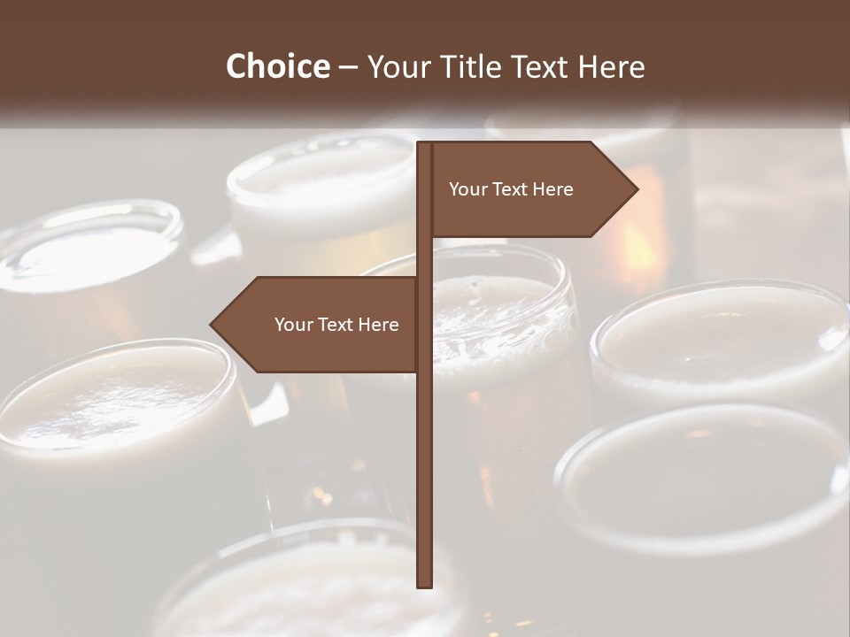 Wave Beach Retired PowerPoint Template