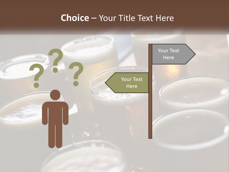 Wave Beach Retired PowerPoint Template