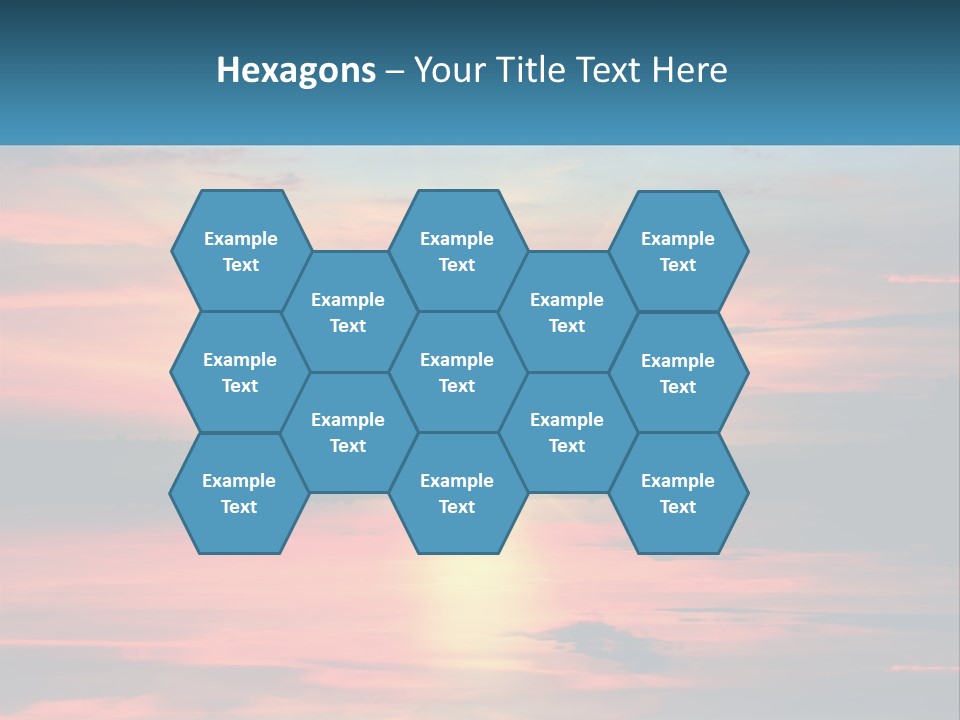 Sea Sunrise Older PowerPoint Template