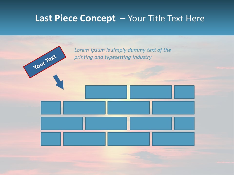 Sea Sunrise Older PowerPoint Template