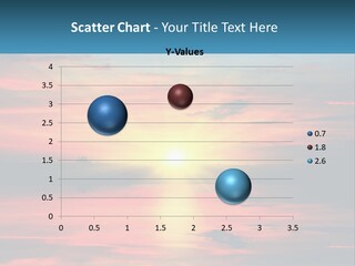 Sea Sunrise Older PowerPoint Template