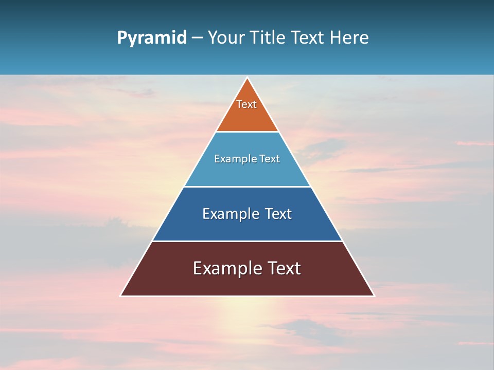 Sea Sunrise Older PowerPoint Template