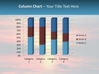 Sea Sunrise Older PowerPoint Template