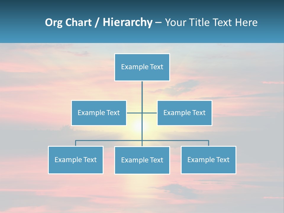Sea Sunrise Older PowerPoint Template