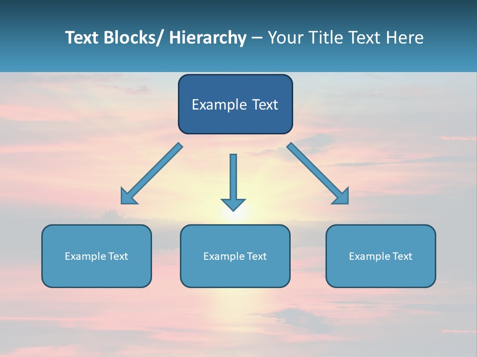 Sea Sunrise Older PowerPoint Template