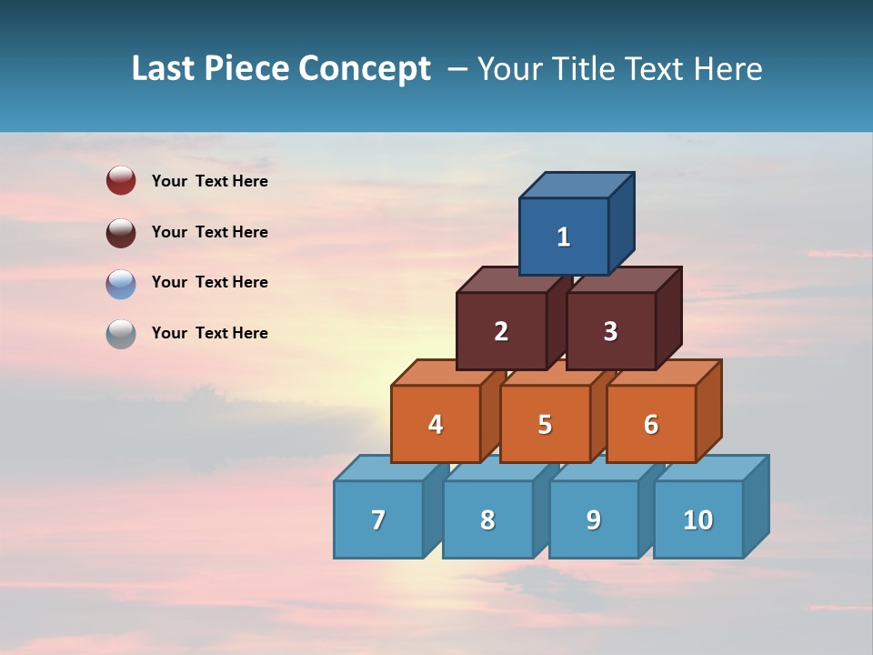 Sea Sunrise Older PowerPoint Template