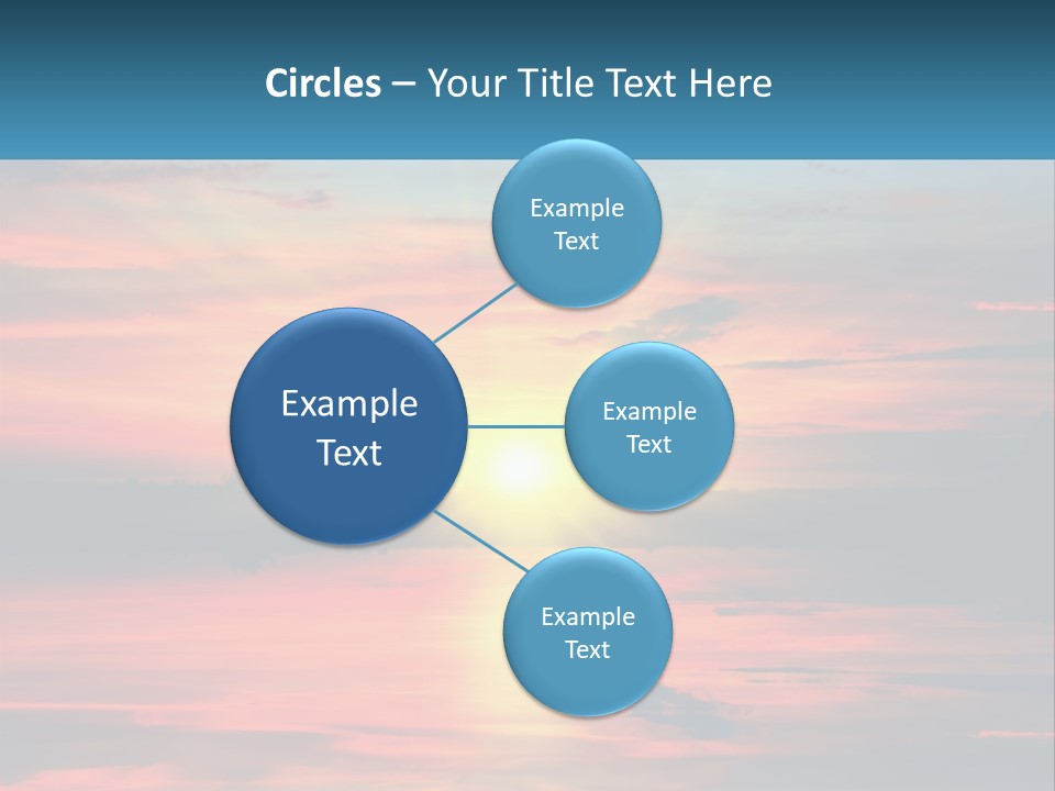 Sea Sunrise Older PowerPoint Template