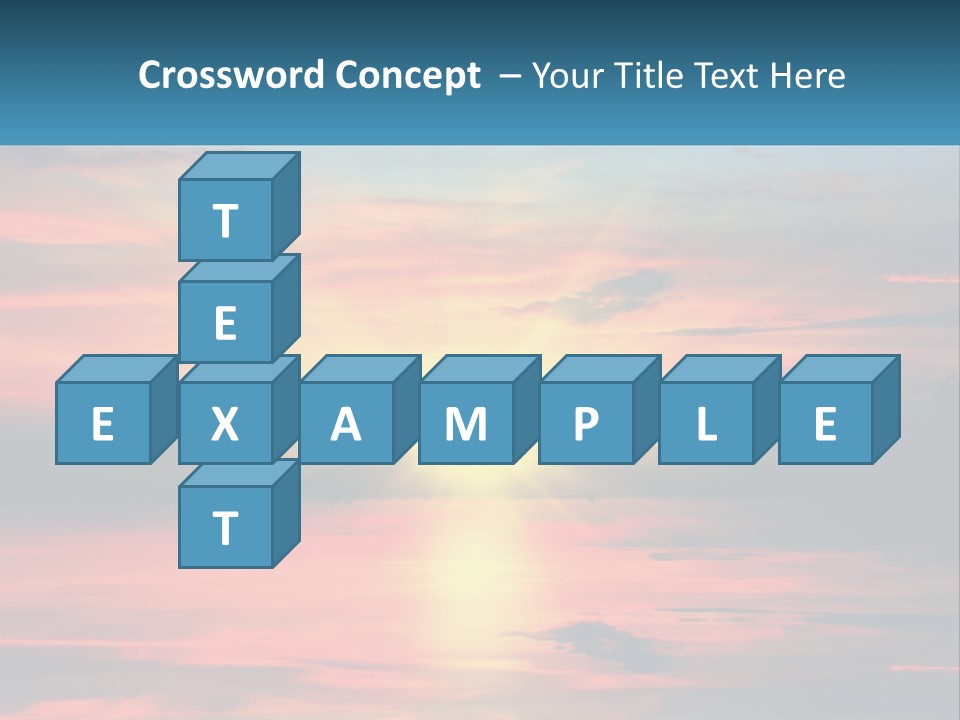Sea Sunrise Older PowerPoint Template