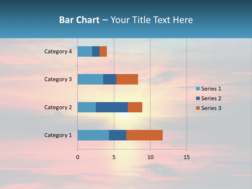 Sea Sunrise Older PowerPoint Template