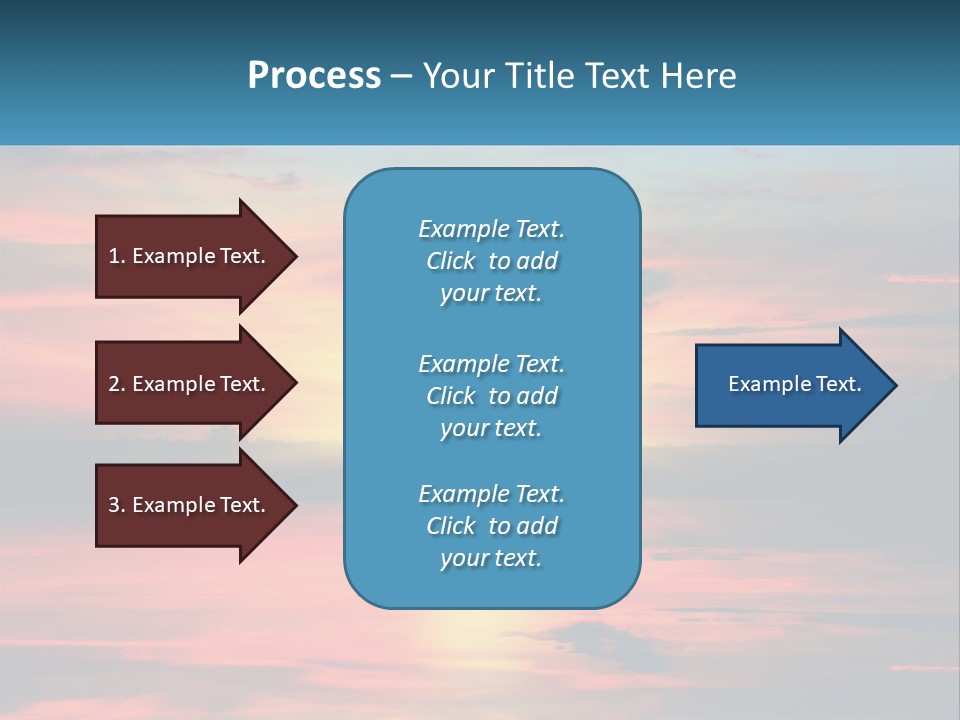 Sea Sunrise Older PowerPoint Template