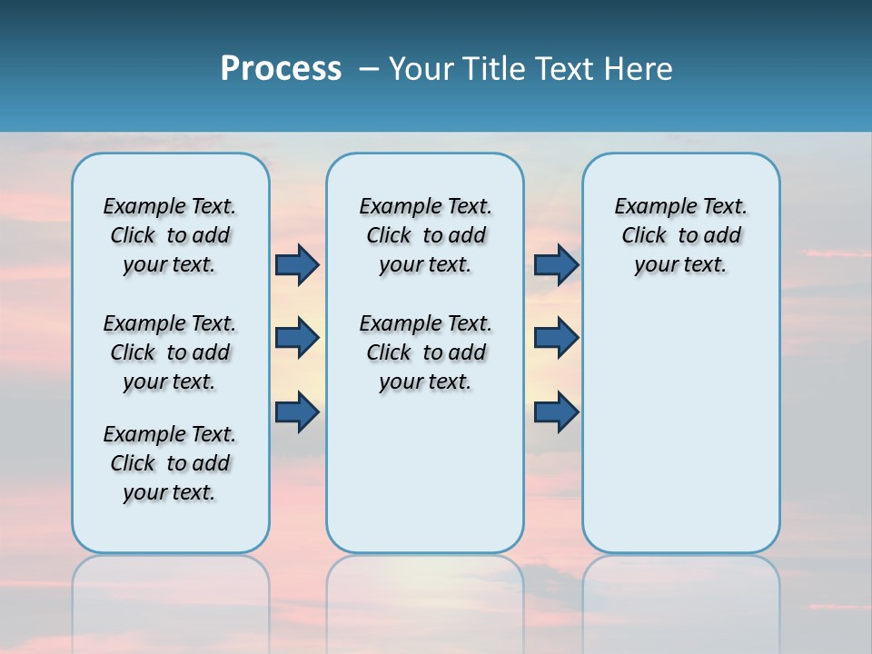 Sea Sunrise Older PowerPoint Template