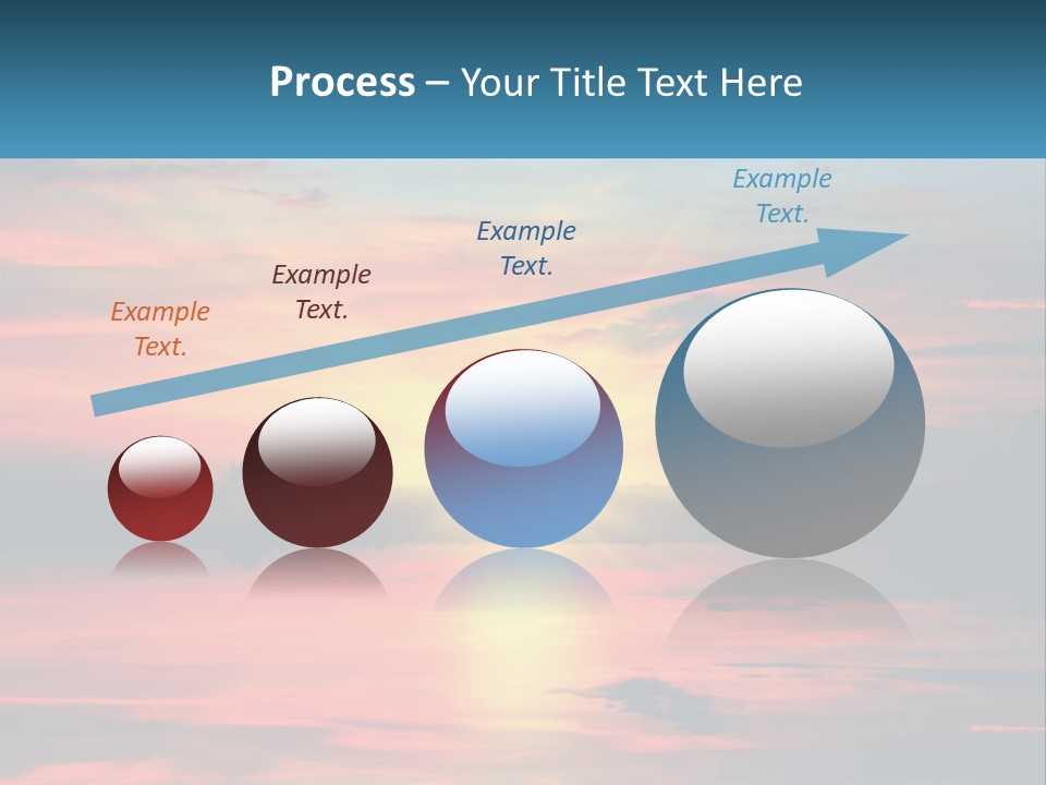 Sea Sunrise Older PowerPoint Template
