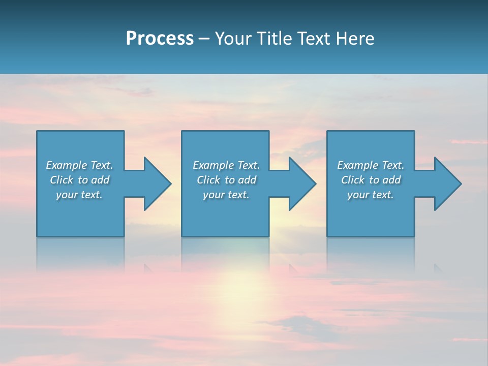 Sea Sunrise Older PowerPoint Template