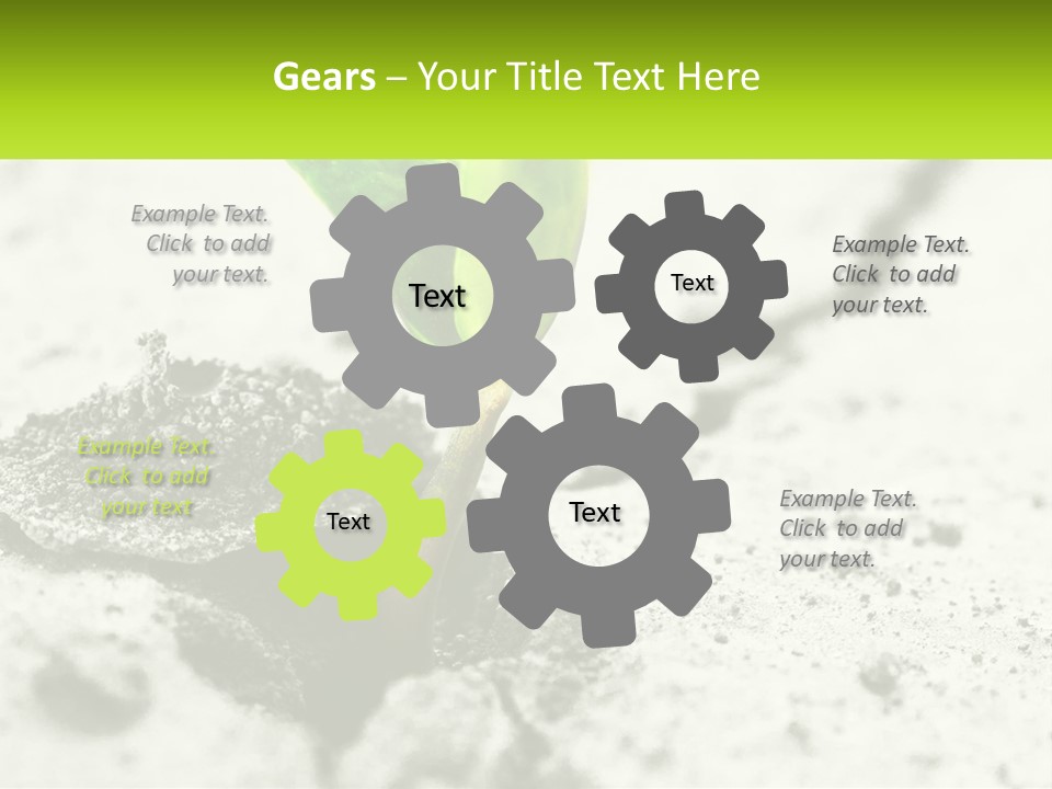 Peaceful Wave Lifestyle PowerPoint Template