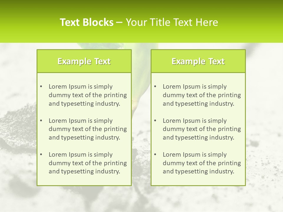 Peaceful Wave Lifestyle PowerPoint Template