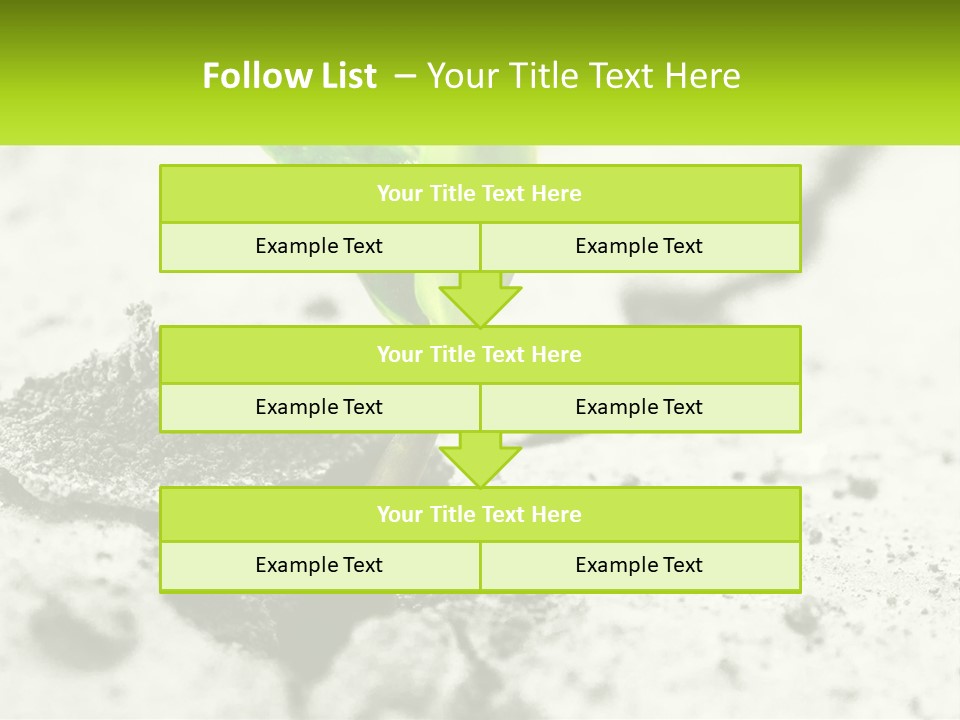 Peaceful Wave Lifestyle PowerPoint Template