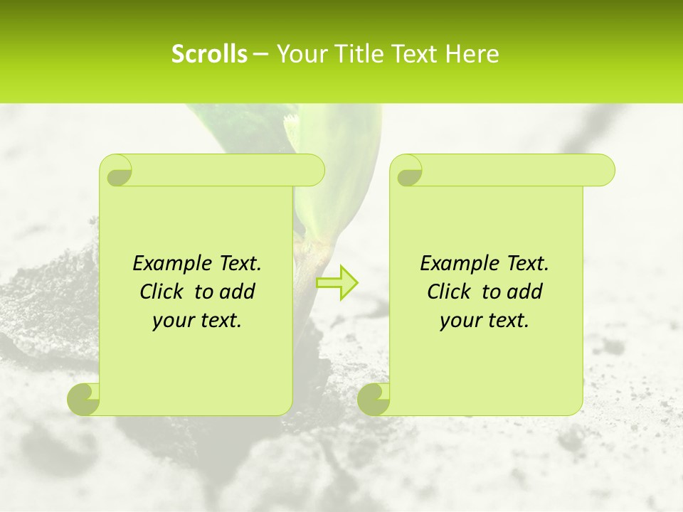 Peaceful Wave Lifestyle PowerPoint Template