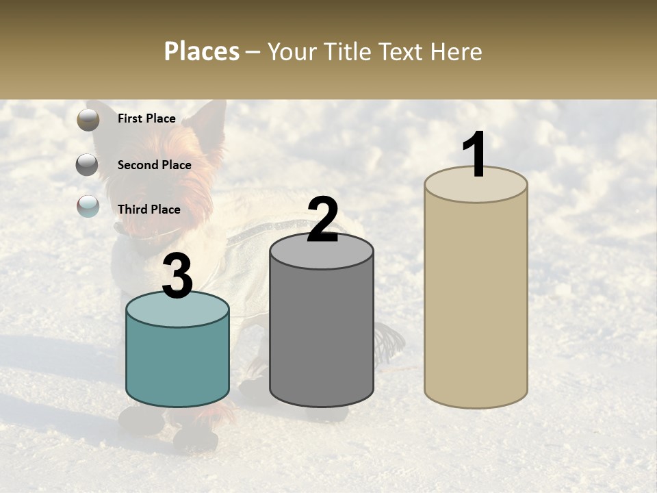 Wave Coast Sand PowerPoint Template