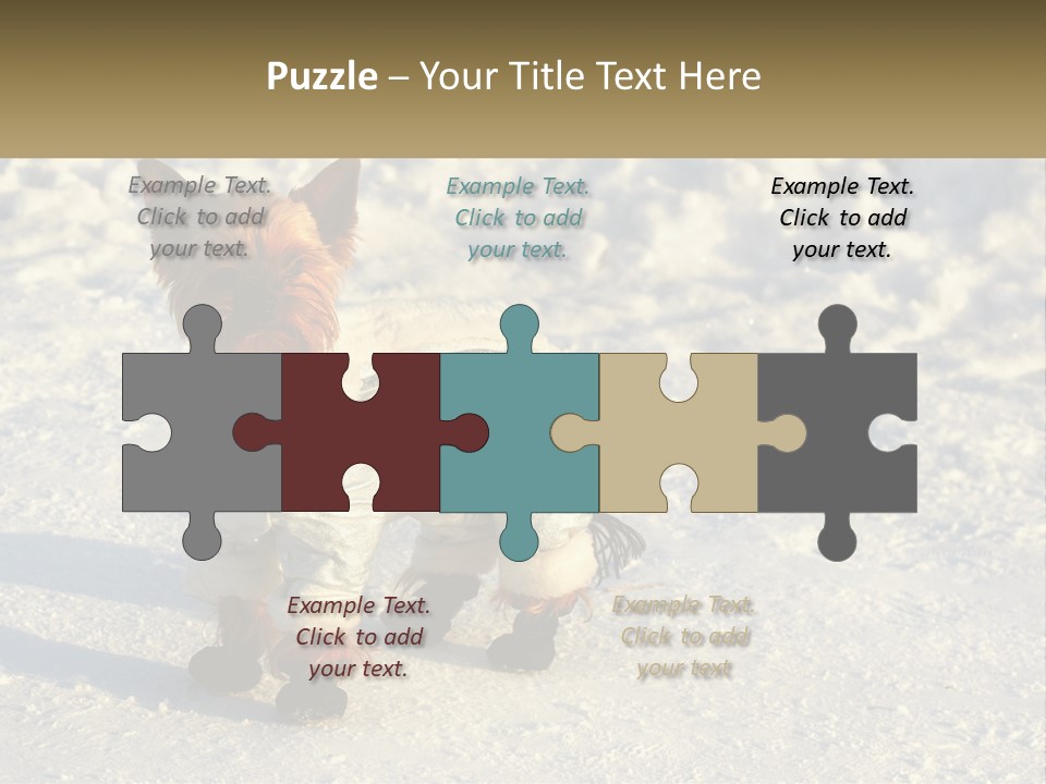 Wave Coast Sand PowerPoint Template