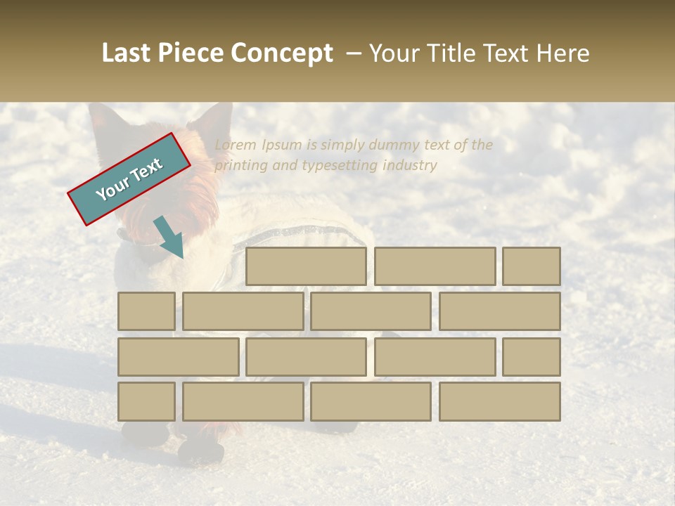 Wave Coast Sand PowerPoint Template