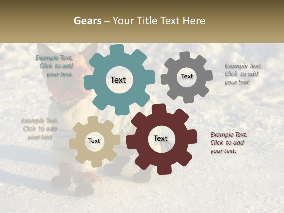 Wave Coast Sand PowerPoint Template