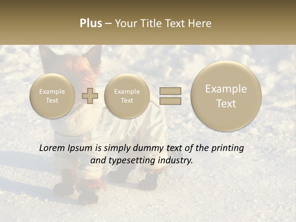 Wave Coast Sand PowerPoint Template