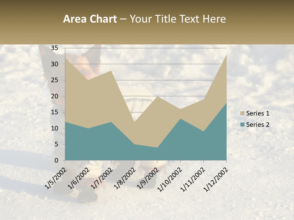 Wave Coast Sand PowerPoint Template