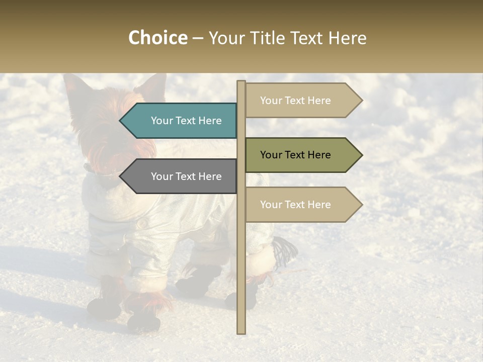 Wave Coast Sand PowerPoint Template
