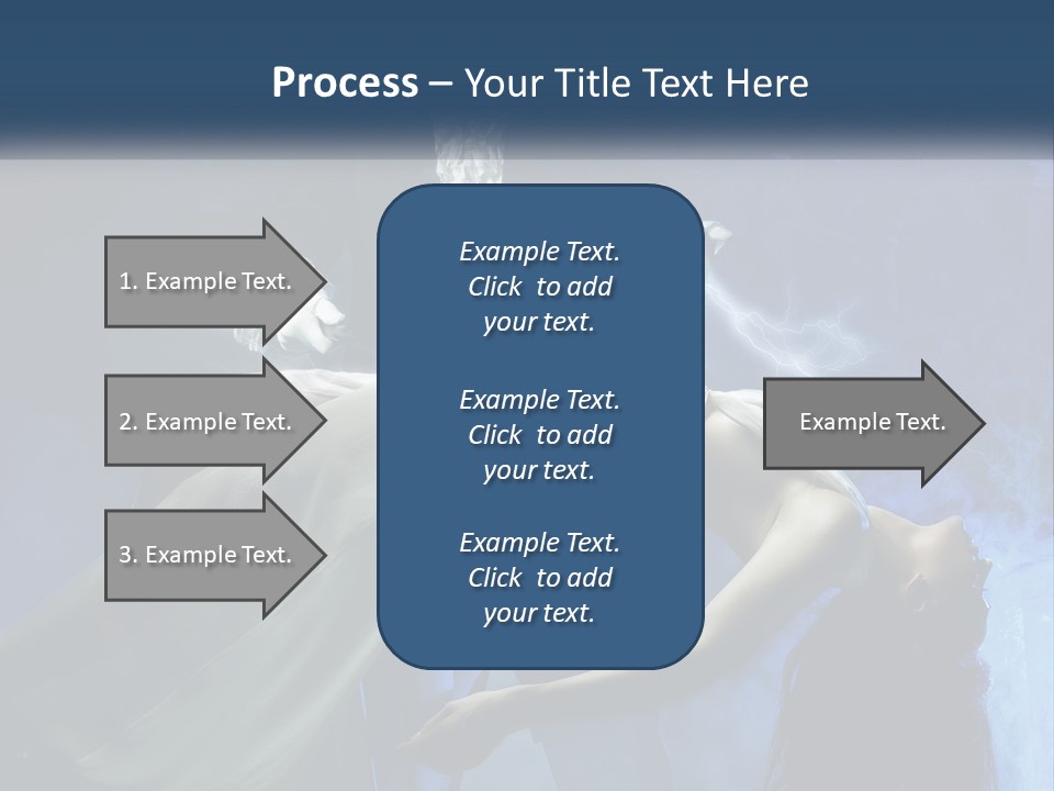 Retirement Mother Wave PowerPoint Template