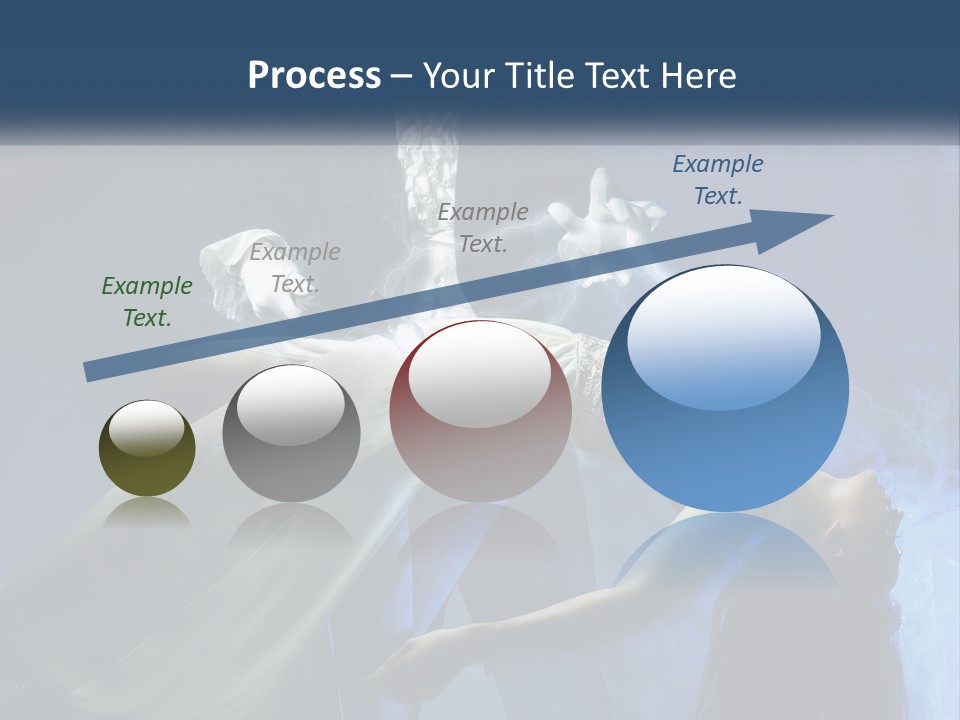Retirement Mother Wave PowerPoint Template