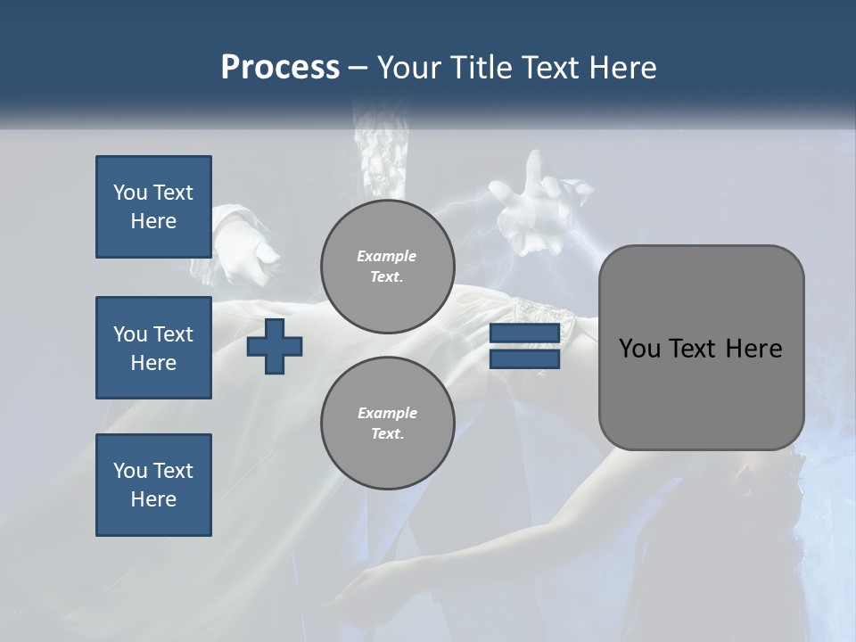 Retirement Mother Wave PowerPoint Template