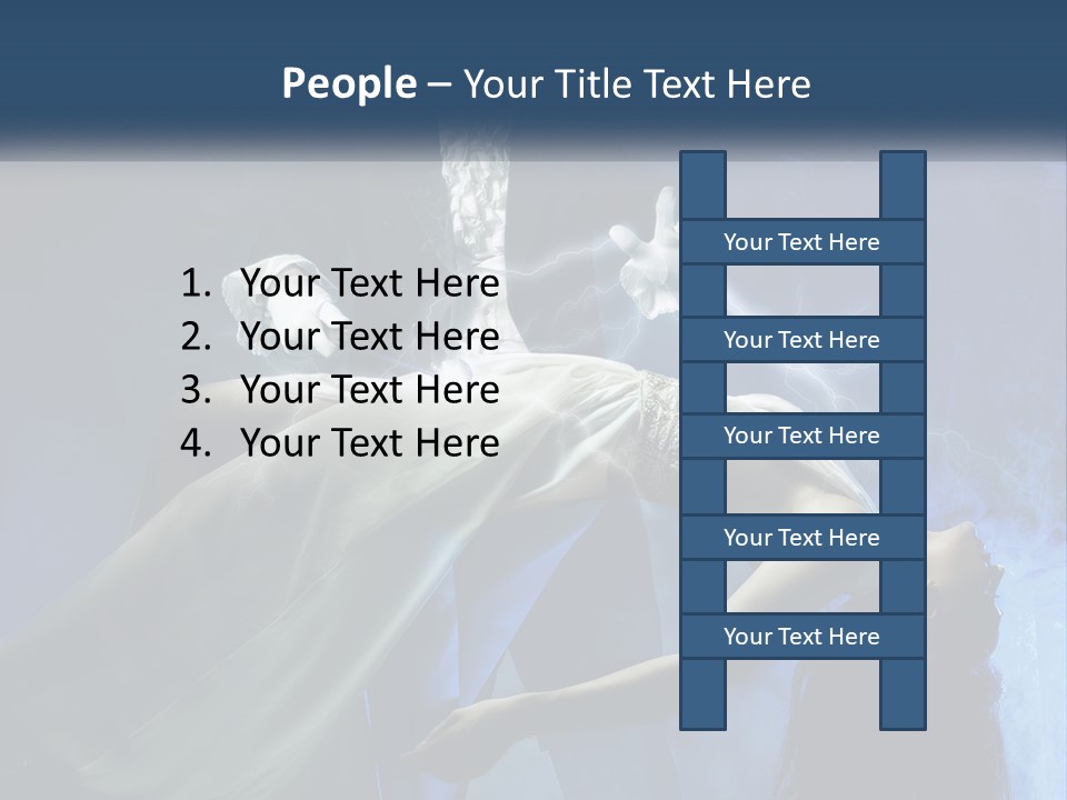 Retirement Mother Wave PowerPoint Template