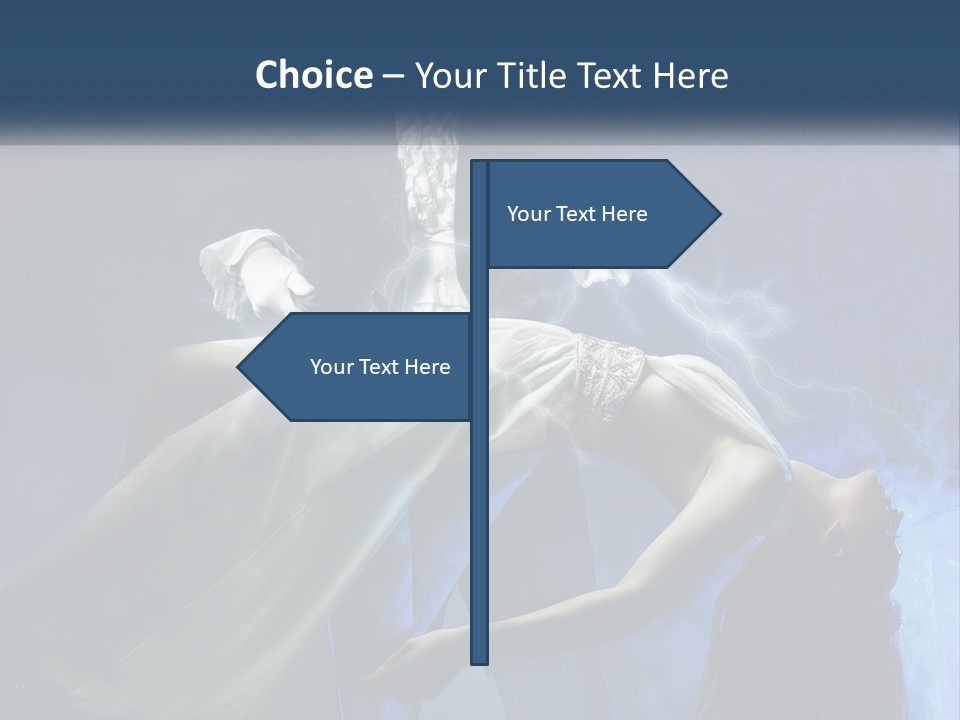 Retirement Mother Wave PowerPoint Template