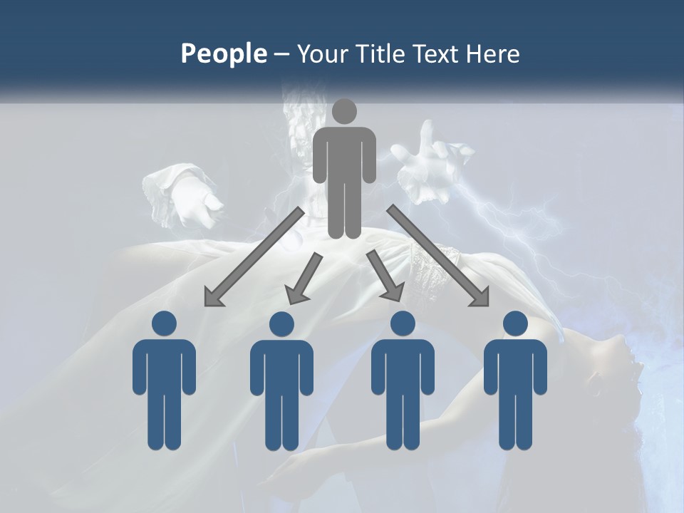 Retirement Mother Wave PowerPoint Template